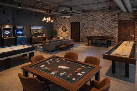 Clubhouse game room